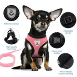 Escape-Proof Cat Harness Vest — Adjustable Mesh Walking Jacket for Cats & Small