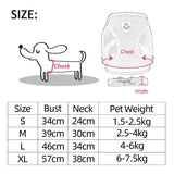 Escape-Proof Cat Harness Vest — Adjustable Mesh Walking Jacket for Cats & Small